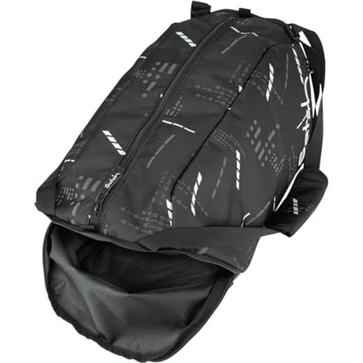 Satch Sporttasche 46 cm, grau, 100% Polyester, optimale Größe für Kindersportarten – Bild 4