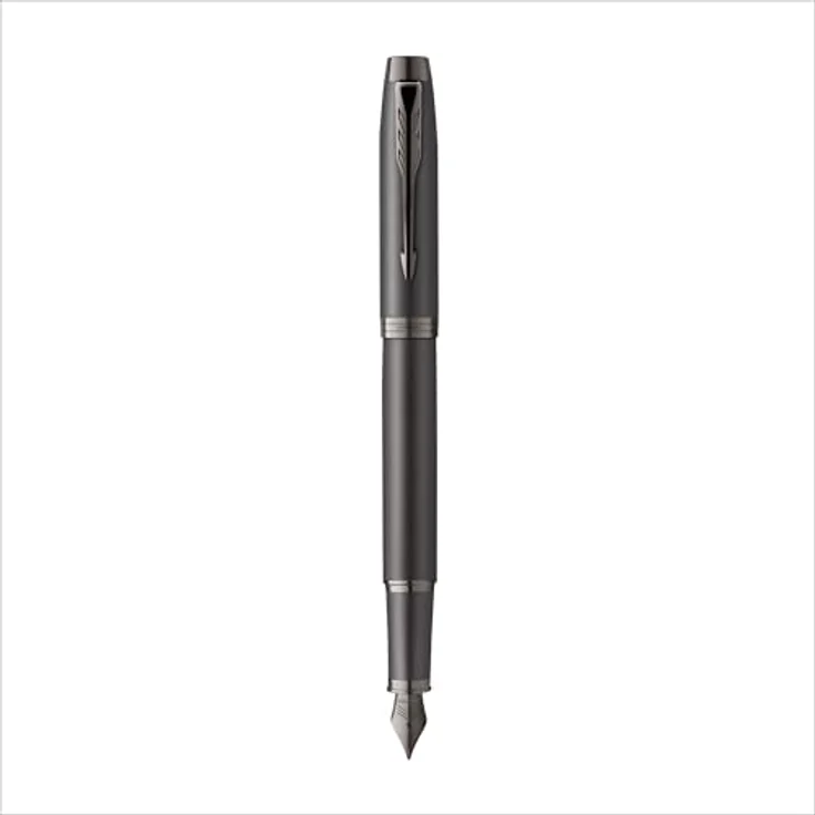 Parker Füllfederhalter IM Monochrome, Mittlere Feder, Blaue Tinte - Geschenkbox – Bild 10