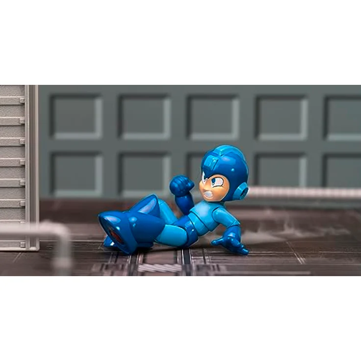 JADA Mega Man Sammelfigur, 4,5 Zoll (11,5 cm), bewegliche Action Figur mit über 25 Gelenkpunkten – Bild 3
