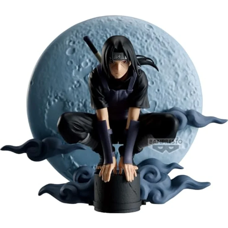 Banpresto Itachi Uchiha Naruto Shippuden, Memorable Saga Special Actionfigur, 13 cm, PVC, mehrfarbig, Sammelfigur mit Basisständer, ideal für Anime-Fans – Bild 3