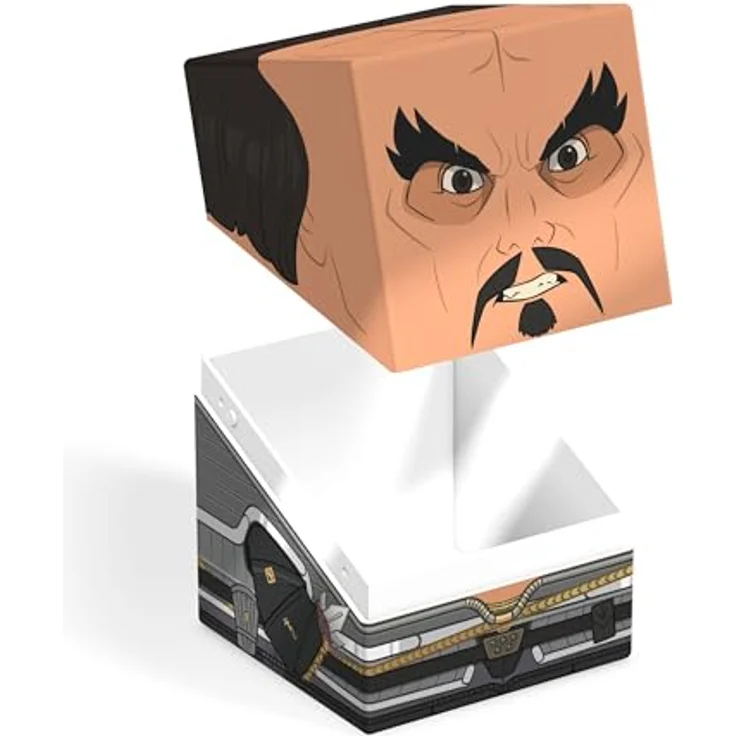 Ultimate Guard Squaroes Squaroe Star Trek: The Original Series ST017 - Klingon, Deckbox für bis zu 100 doppelhüllige Sammelkarten, offizielles Lizenzprodukt – Bild 5