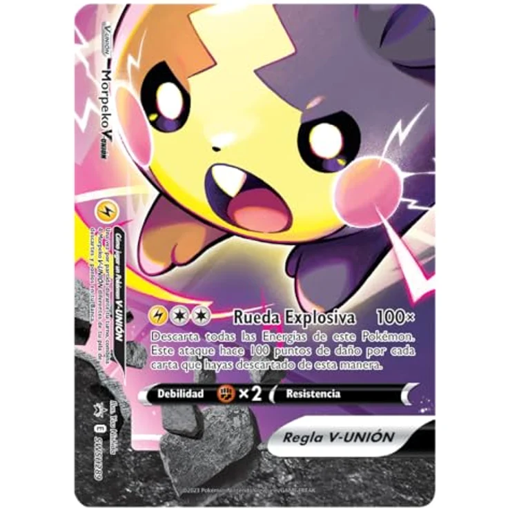 Bandai Pokemon Morpecko V Union, Kartenspiel mit 60 Karten und V Union-Karten – Bild 9