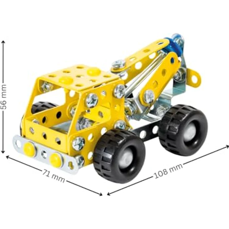 Eitech Betonmischer Mini Metallbaukasten, 112-teilig, Made in Germany, für Kinder ab 6 Jahren – Bild 3