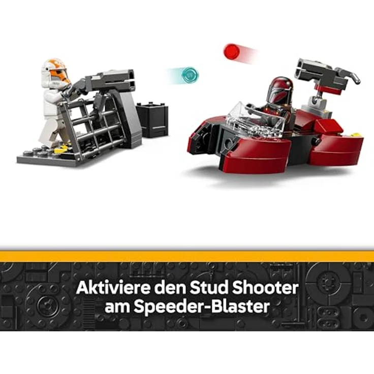 LEGO Star Wars 75449 Belagerung von Mandalore Battle Pack, Action-Spielzeug mit 4 Minifiguren, Speederbike und Blastern für Kinder ab 6 Jahren – Bild 3