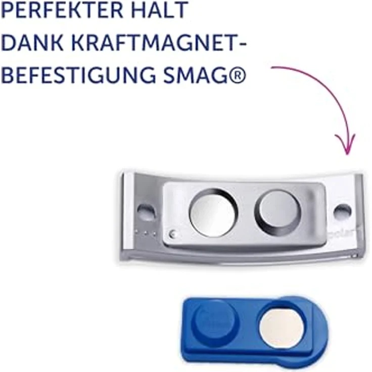 AVERY Zweckform Namensschilder mit Magnet, 7,0 x 3,0 cm, 1 Set, individuell anpassbar, starke Magnetbefestigung, Silber – Bild 5