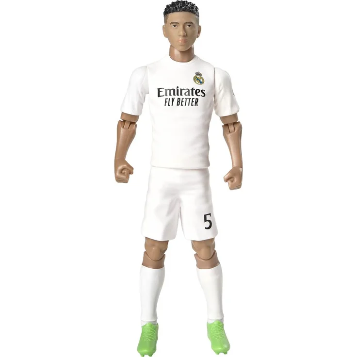 Banbotoys Real Madrid Bellingham Action-Figur 20cm, detailgetreu und ideal für Sammler