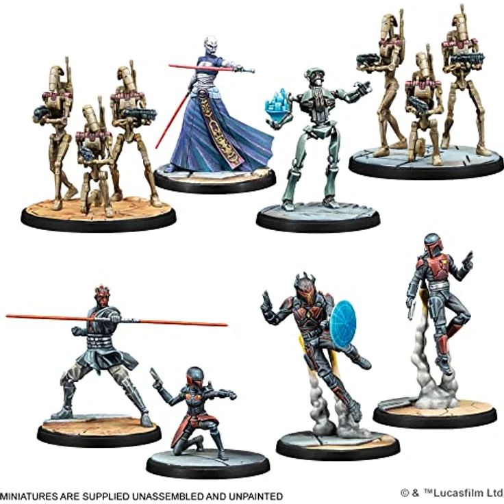 Atomic Mass Games Star Wars Shatterpoint Core Set, Miniaturen Spiel mit 16 Miniaturen, einzigartigem Kampfsystem und Zubehör – Bild 6