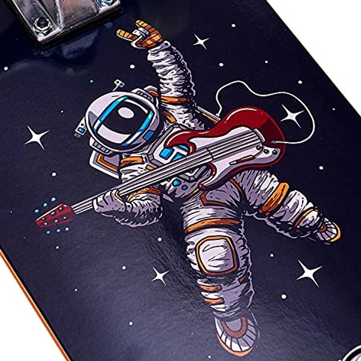 Apollo Kinder Skateboard, kleines Komplett Board mit ABEC 3 Kugellagern und Aluminium Achsen - Holzboard - Coole Designs für Kinder und Jugendliche - Cruiser Boards für Mädchen und Jungen – Bild 4