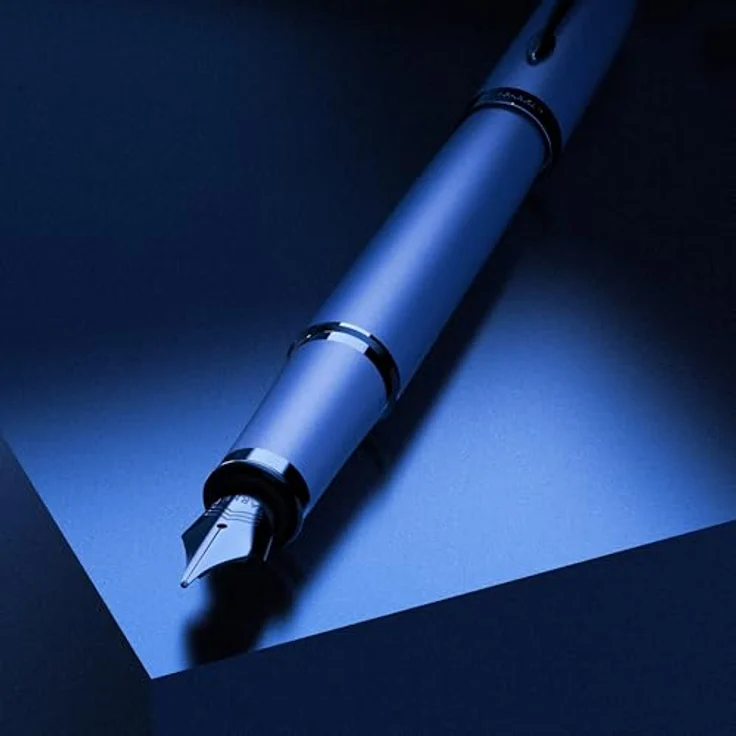 Parker Pen IM Stylus Pen, Füllfederhalter mit vollmetallischem Körper, blau, inklusive Geschenkbox – Bild 7