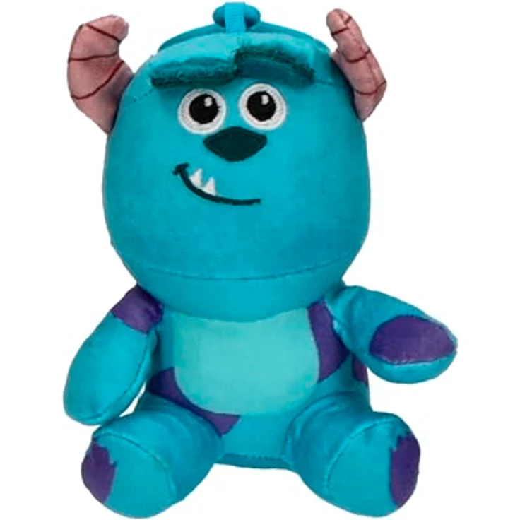 CERDÁ Life's Little Moments Schlüsselanhänger Sully Monster SA, 13 cm Plüsch Accessoire mit Kunststoffhaken, lizenziertes Design, blau – Bild 1