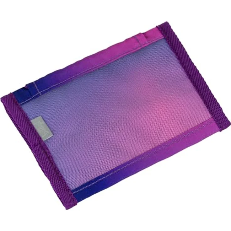 Baagl Brustbeutel Kinder, Geldbörse für Mädchen mit Münzfach und Kordel, Herzdesign, 14,5 x 8,5 cm, strapazierfähiges Polyester – Bild 4