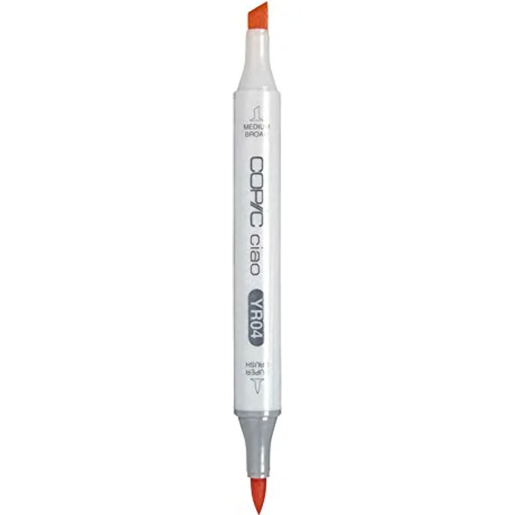 Copic COPIC Ciao Marker Typ E - 04, Lipstick Natural, vielseitiger Layoutmarker mit dualem Spitzensystem, mittelbreite und Brush-Spitze, schnelltrocknend, wischfest, nachfüllbar – Bild 1