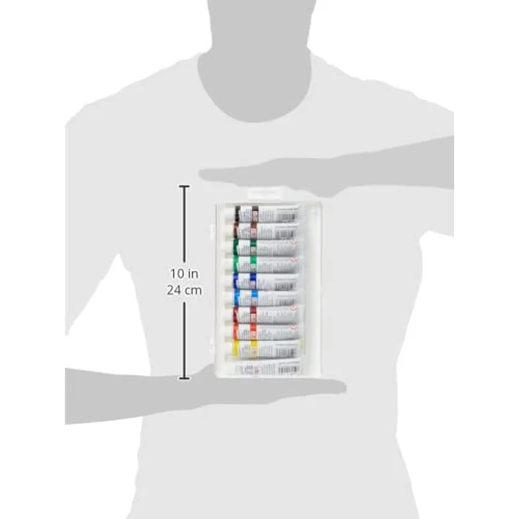 KOH-I-NOOR Temperafarben Schulmalfarben Set, 10x16 ml Gouachefarben für kreative Projekte – Bild 4