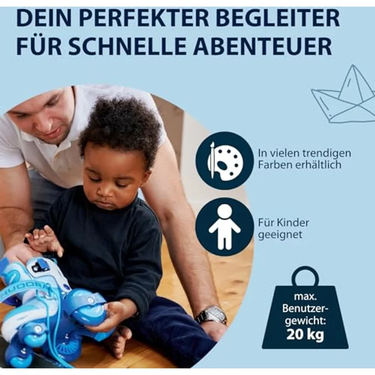 Hudora, Rollschuhe, (30, 31, 32, 33) - Preisvergleich – Bild 6