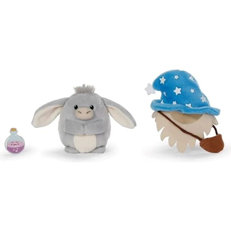 Nici mymochi Esel Earl, 8 cm Kuscheltier mit Zaubererkostüm und Zaubertrank, Geschenkbox – Bild 3