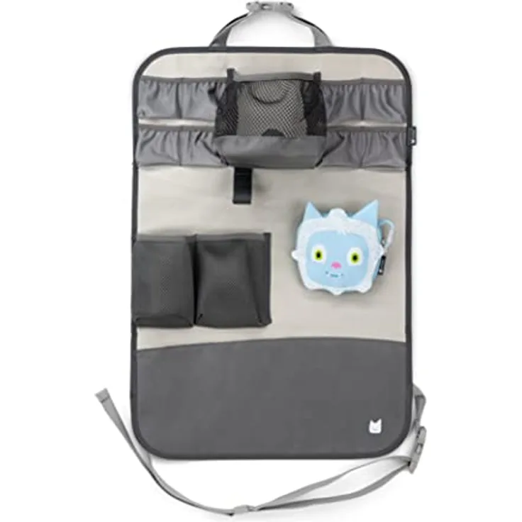 tonies® Auto-Organizer Yeti, Tasche zur sicheren Aufbewahrung von Toniebox, Hörfiguren und Kopfhörern im Auto