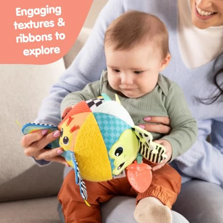 Lamaze Freddie The Firefly Discovery Ball, sensorikreiches Aktivitätsspielzeug für Babys ab 0 Monaten, leicht zu greifendes Design – Bild 5