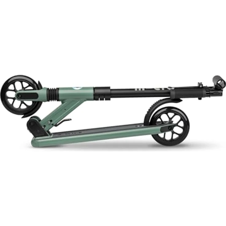 Micro Scooter micro sprite suspension, robuster Roller mit Vorderradfederung, für Kids, Teens und Erwachsene, silber – Bild 4