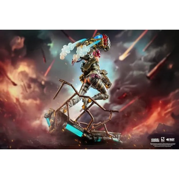Pure Arts League of Legends Statue 1/6 Vi, 40 cm, detailgetreu mit LED-Lichtfunktion, limitierte Auflage von 2500 Stück – Bild 8