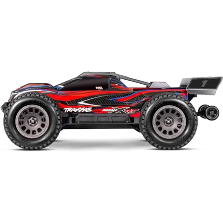 TRAXXAS MINI-XRT 3S-Power 4x4 Monster-Truck RTR, rot, Brushless-System, 3500kV Motor, 88 km/h, 4x4 Antriebsstrang, Wasserfester Fahrtenregler – Bild 3