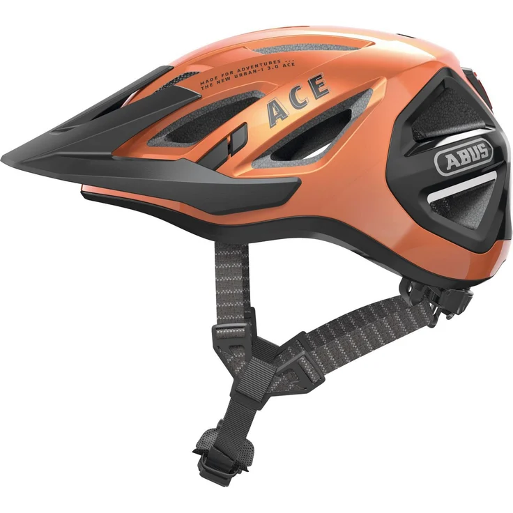 ABUS Fahrradhelm URBAN-I 3.0 ACE, Helm mit TriVider, LED-Rücklicht und FidLock-Magnetschnalle – Bild 1