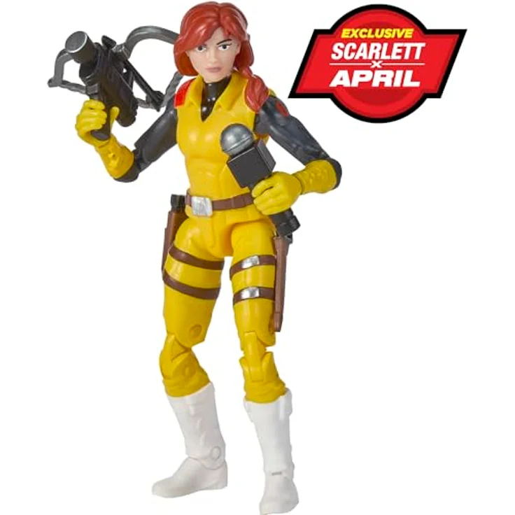 Playmates Teenage Mutant Ninja Turtles X G.I. Joe A.W.E. Shell-Striker Fahrzeug mit Figur, bedruckte Box – Bild 3