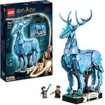 LEGO 76414 Harry Potter Expecto Patronum, 2 in 1 Hirsch und Wolf Figur, 2-in-1 Figuren-Set, Spielzeug zum Sammeln, Bauen und als Dekoration, Geschenk und Zubehör für Teens, Männer und Frauen