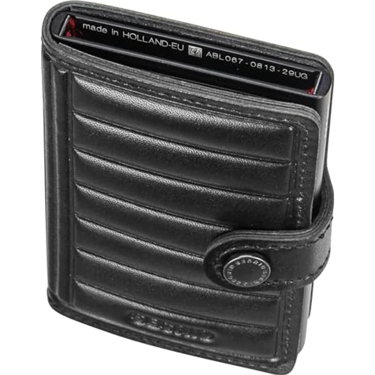 Secrid Geldbörse Premium Miniwallet Emboss Lines Black One Size – Bild 5