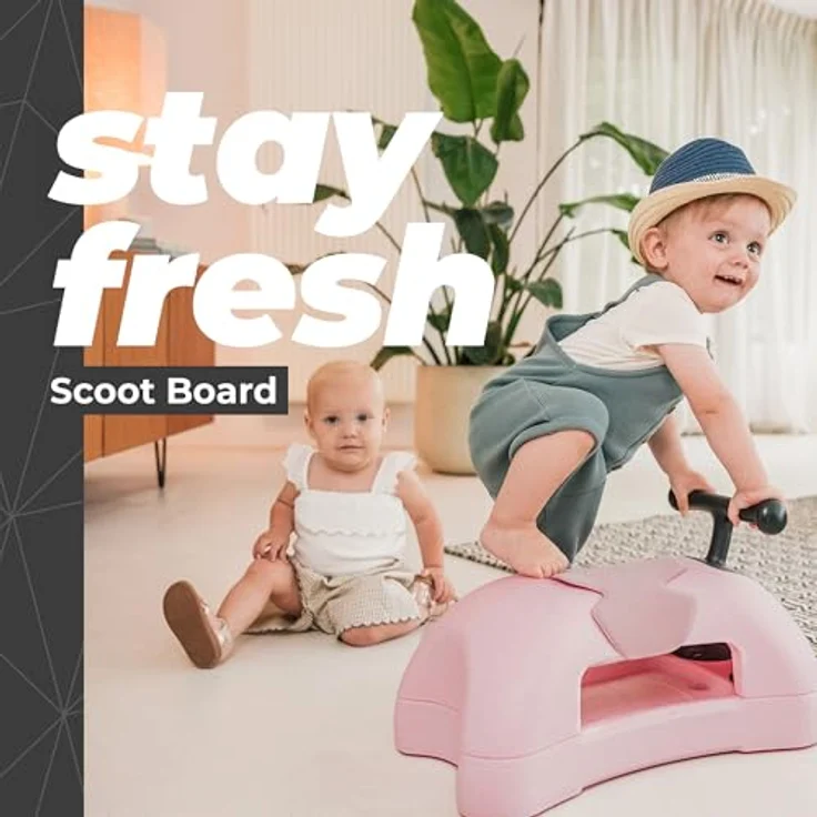 Scoot&Ride My First 3in1 Babyroller / Babyrutscher rose – Bild 3