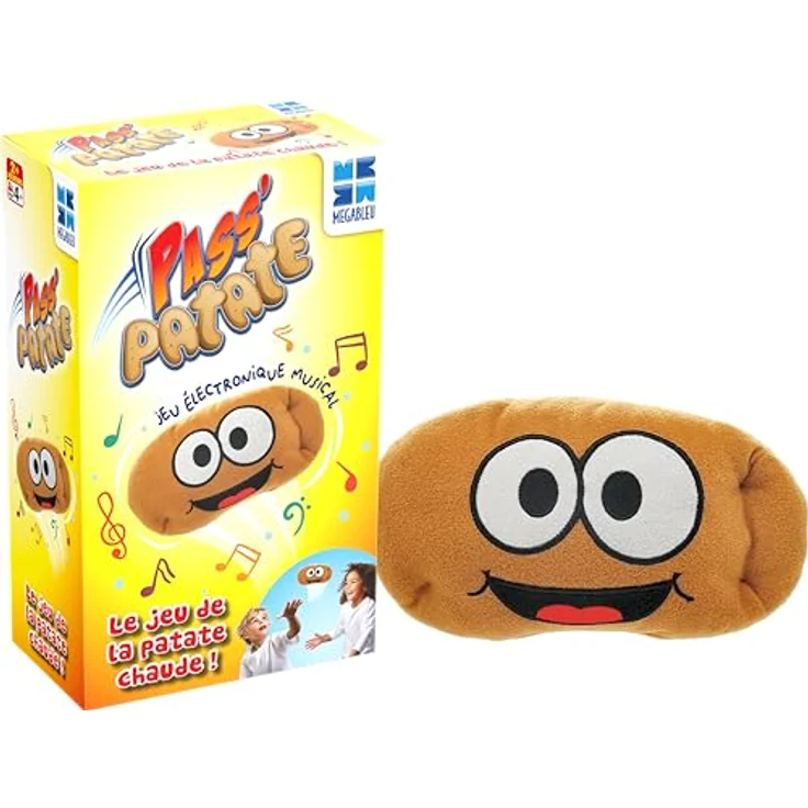 MEGABLEU Tischspiel Pass Patate, hochwertiges Brettspiel für Kinder ab 4 Jahren, Kunststoff – Bild 4