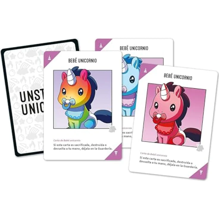 TeeTurtle Unstabiles Netz - Brettspiel Unstable Einhörner, Pegi 8, spanische Sprache – Bild 4