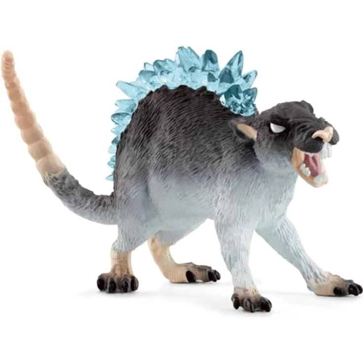 Schleich BattleCave Eisratte (42676) ELDRADOR, kreative Spielfigur mit drehender Eisschleuder, ca. 15 cm – Bild 6