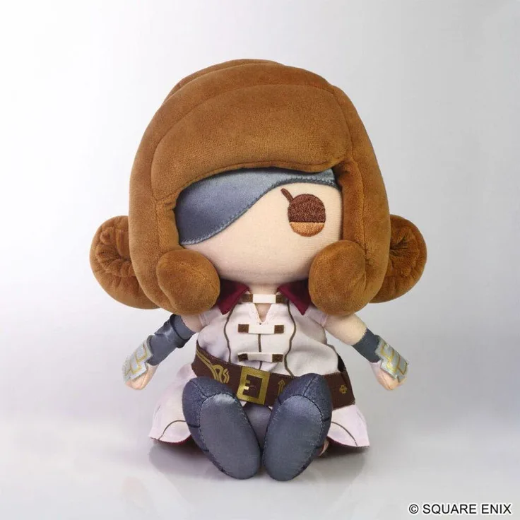 SquareEnix Final Fantasy IX Plüschfigur Beatrix, 19 cm, gestickte Augen und detaillierte Kleidung