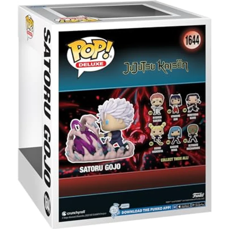 Funko Pop! Deluxe: JJK - Satoru Gojo (HT: Purple) - Vinyl-Sammelfigur für Jujutsu Kaisen Fans – Bild 3