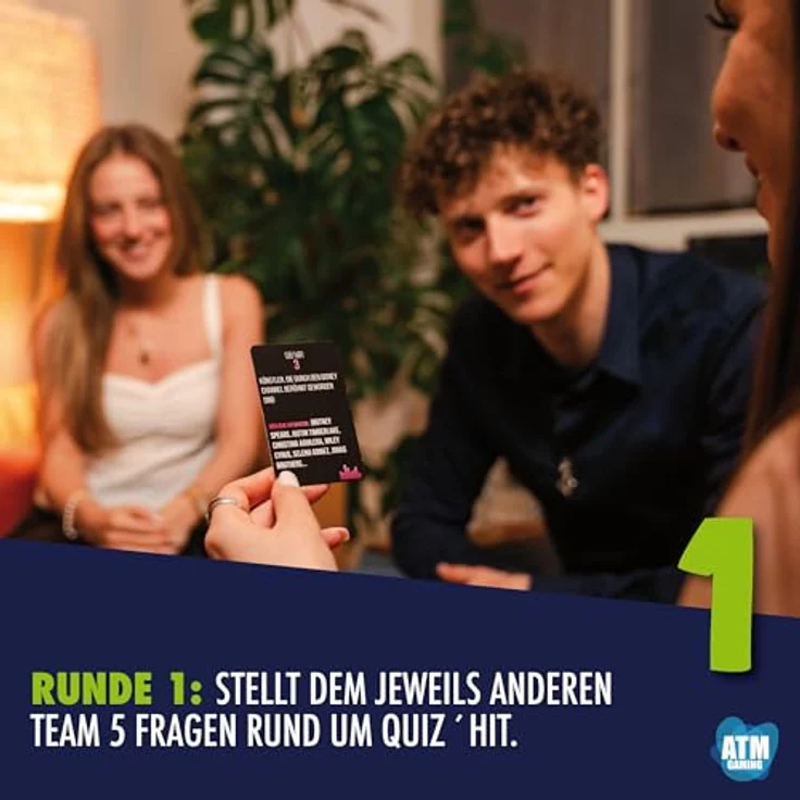 ATM Gaming PlayHit, Musik-Battle des Jahrhunderts, Brettspiel für 2 Teams, 21. Jahrhundert Hits – Bild 5