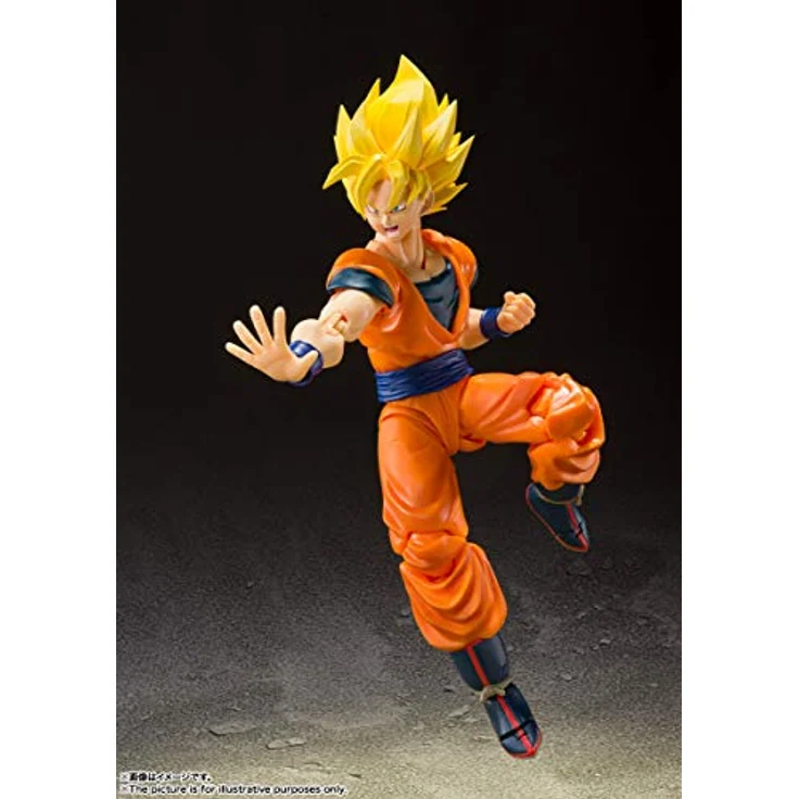 Unbekannt Ball Z SS Full Power Son Goku Figur S. H. Figuarts 14 cm, BAS61385 – Bild 7
