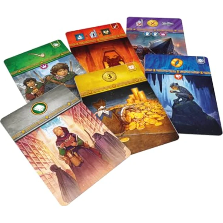 Repos Production Duel pour la Terre du Milieu, Brettspiel für 2 Spieler, strategisches Duell um Mittelerde – Bild 3