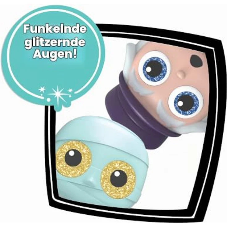 Just Play Disney Doorables The Haunted Mansion Collection Peek, 12 exklusive Minifiguren mit Glitzeraugen, Kinderspielzeug ab 5 Jahren, Amazon Exclusive – Bild 5