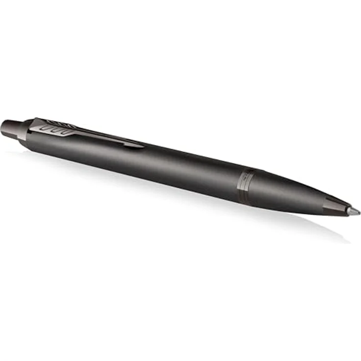 Parker Pen IM Monochrome, Kugelschreiber mit vollmetallischem Körper, schwarz und bronze – Bild 1