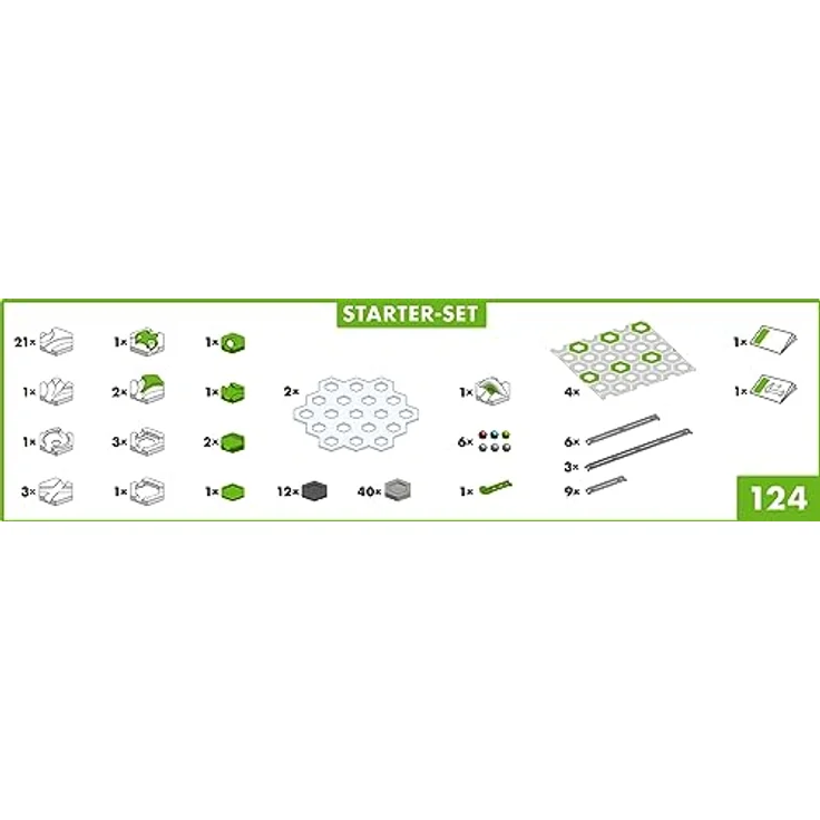 Ravensburger GraviTrax Starter-Set. Interaktives Kugelbahnsystem, Konstruktionsspielzeug für Kinder ab 8 Jahren. Kombinierbar mit allen GraviTrax Produktlinien, Starter-Sets, Extensions und Elements – Bild 4