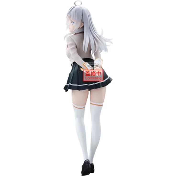 Banpresto Alya Something Hides Her Feelings Figur, 23 cm, Schuluniform in Glitter & Glamours Design – Bild 3