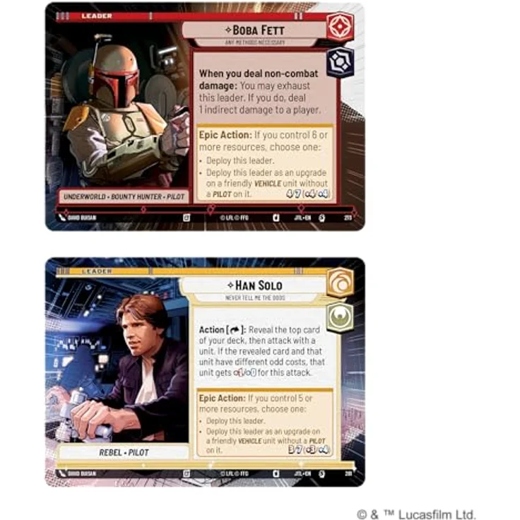 Fantasy Flight Games Star Wars: Unbegrenzter Sprung zur Lichtgeschwindigkeit (Prerelease Box), Sammelkarten-Set mit 6 Booster-Packs – Bild 5