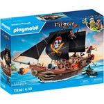 Playmobil® Konstruktions-Spielset Großes Piratenschiff (71530), Pirates, (137 St), Made in Europe