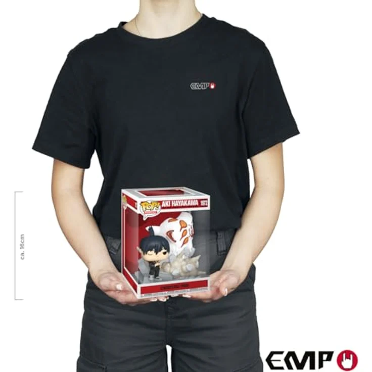 Funko Pop! Moment: Chainsaw Man - AKI Hayakawa (Fox Devil) - ca. 9,5 cm PVC-Vinyl-Sammelfigur - Offizielle Merchandising-Artikel für Anime-Fans - Ideal als Geschenk – Bild 3