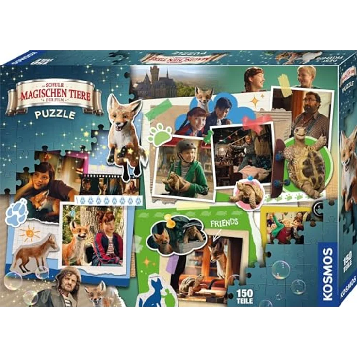 Kosmos 684440 Die Schule der magische Tiere Puzzle zum Film, 150 Teile, Beste Freunde, ab 7 Jahre, für Mädchen und Jungen – Bild 1