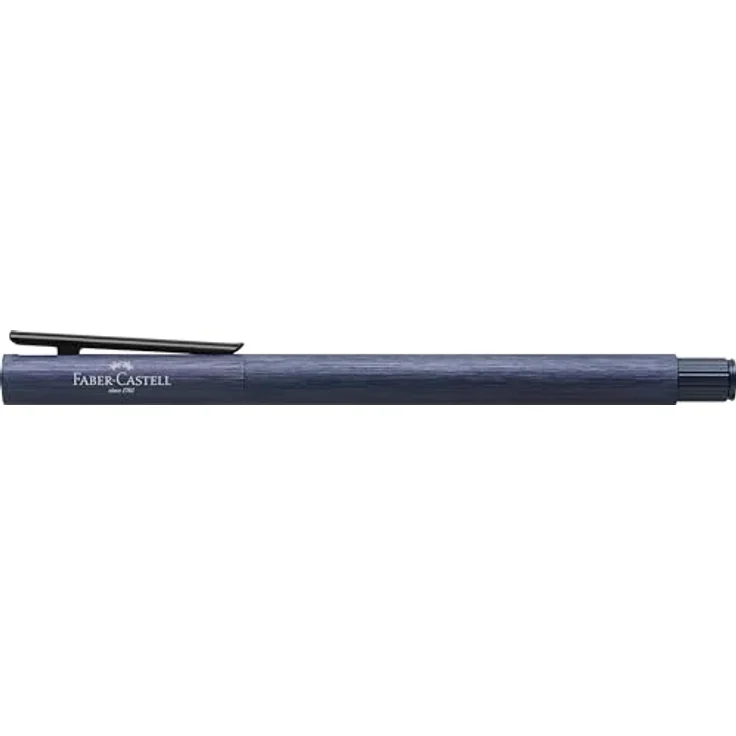 Faber-Castell Tintenroller Neo Slim, schlankes Aluminiumdesign, dunkelblau – Bild 2