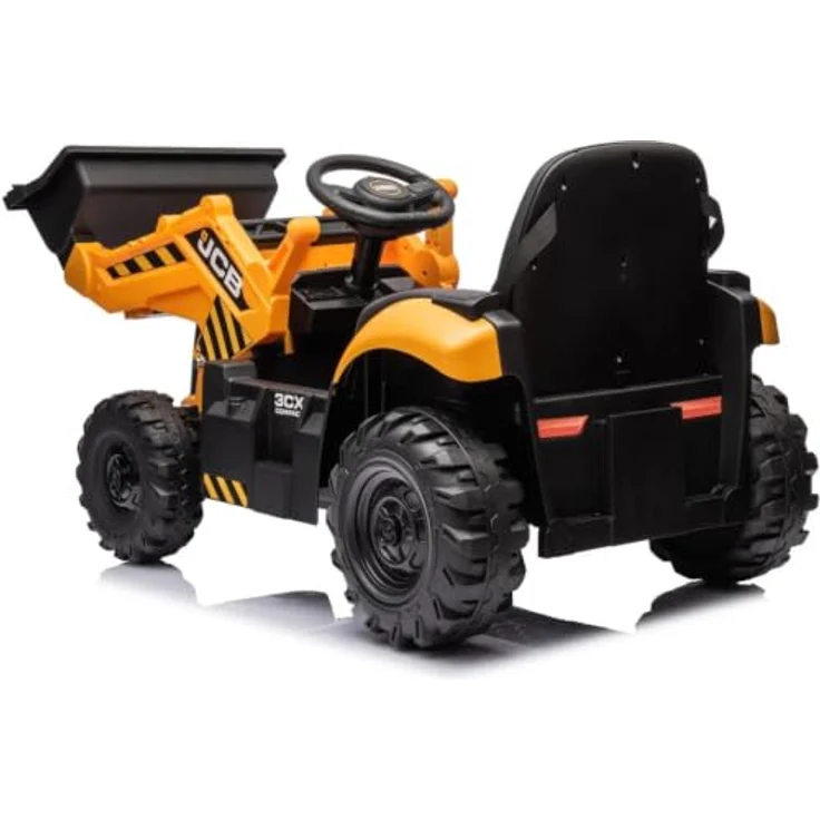 Vrooomy JCB Kipper für Kinder 12V, Gelb, mit Fernbedienung, Soft-Start-Funktion, 2 Motoren, Traglast 30 kg, Höchstgeschwindigkeit 5 km/h – Bild 6