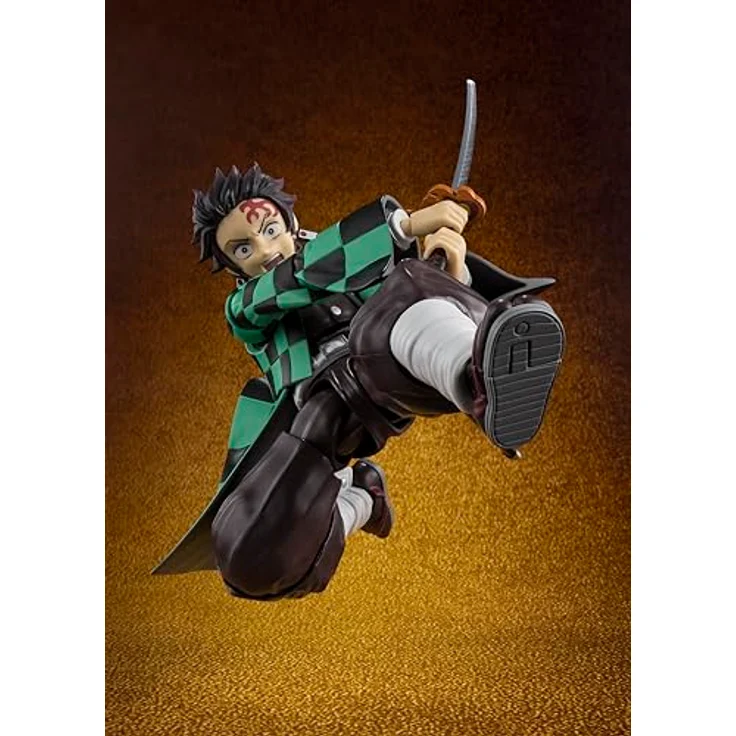 BANDAI SPIRITS Demon Slayer S.H.Figuarts Actionfigur Tanjiro Kamado, The Final Battle in the Infinity Castle, 14 cm, inklusive Zubehör – Bild 2