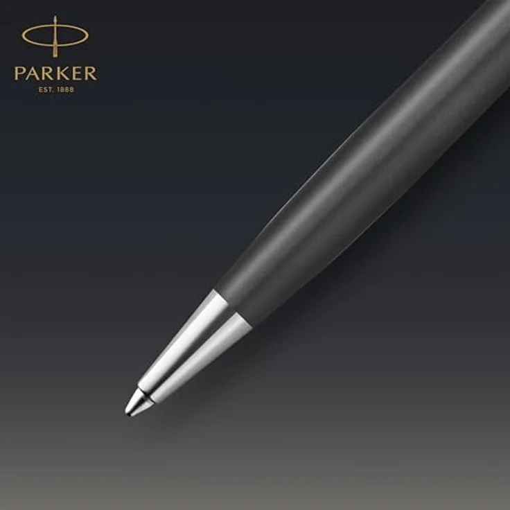 Parker Sonnet Premium Kugelschreiber, Metallisch in Grau und Roségold, mit Quinkflow-Technologie für ein reibungsloses Schreiberlebnis – Bild 4