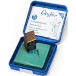 Läufer Typenreiniger Stempel, besonders hohe Schmutzaufnahme, Naturkautschuk, wiederverschließbare Aufbewahrungsbox